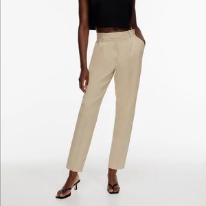 Aritzia Babaton Vogue Pant - Crème